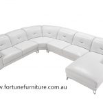 Blanche9287 itailian leather lounge