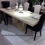 Ranna 3034 marble dining table