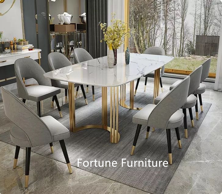 Cathy(2037) Marble Dining Table - Fortune Furniture