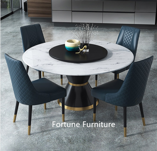Capri Sc2051 Round Marble Dining Table, Round Dining Table Sets Australia