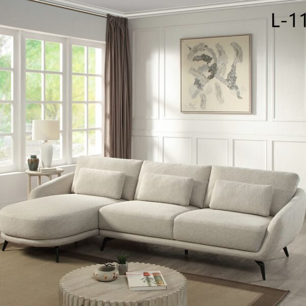 Adele(L-1181) Fabric Sofa with Chaise - Fortune Furniture